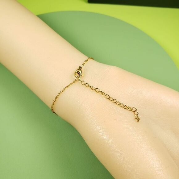 Brand New Gold Flower With Pearl Bracelet - Picture 6 of 7